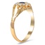 The Vinni Ring, smalltop view on a hand