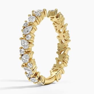 Olivetta Lab Diamond Open Ring