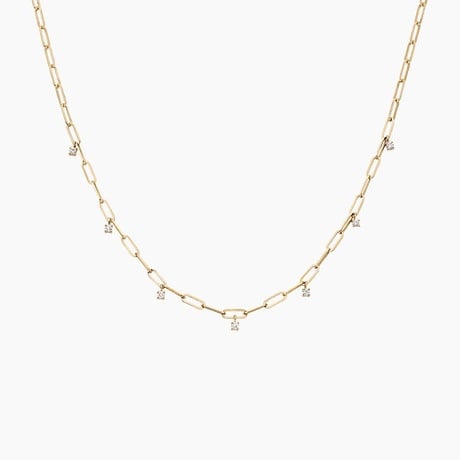 Devon Lab Diamond Paperclip Necklace (1/4 ct. tw.)