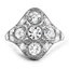 Art Deco Diamond Cocktail Ring