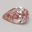 0.57 Ct. Fancy Intense Pink Pear Lab Grown Diamond
