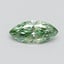 0.70 Ct. Fancy Vivid Green Marquise Lab Grown Diamond