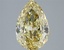 2.60 Ct. Fancy Intense Yellow Pear Lab Grown Diamond