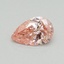 0.37 Ct. Fancy Vivid Pink Pear Lab Grown Diamond