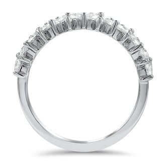 Custom Snowflake Inspired Diamond Ring