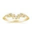 18K Yellow Gold Veranda Diamond Ring, smalltop view