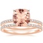 14KR Morganite Luxe Ballad Bridal Set (1/2 ct. tw.), smalltop view