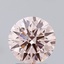 2.02 Ct. Fancy Vivid Pink Round Lab Grown Diamond