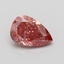 1.34 Ct. Fancy Vivid Pink Pear Lab Grown Diamond