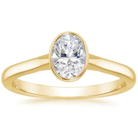 18K Yellow Gold Luna Bridal Set