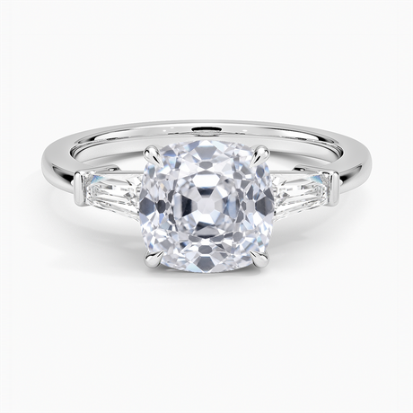 Symphony Three Stone Diamond Ring - Brilliant Earth