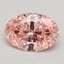1.30 Ct. Fancy Intense Pink Oval Lab Grown Diamond