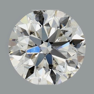 Round diamond — real photo
