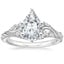Platinum Begonia Vine Diamond Ring (1/2 ct. tw.), smalltop view