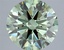 5.06 Ct. Fancy Vivid Green Round Lab Grown Diamond