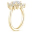 18K Yellow Gold Arabesque Diamond Ring (1/2 ct. tw.), smallside view