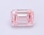0.97 Ct. Fancy Intense Pink Emerald Lab Grown Diamond