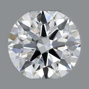 Round diamond — real photo