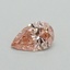 0.30 Ct. Fancy Vivid Pink Pear Lab Grown Diamond