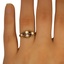 The Lada Ring, smallzoomed in top view on a hand