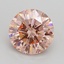 1.55 Ct. Fancy Intense Pink Round Lab Grown Diamond