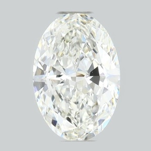 Oval diamond — real photo