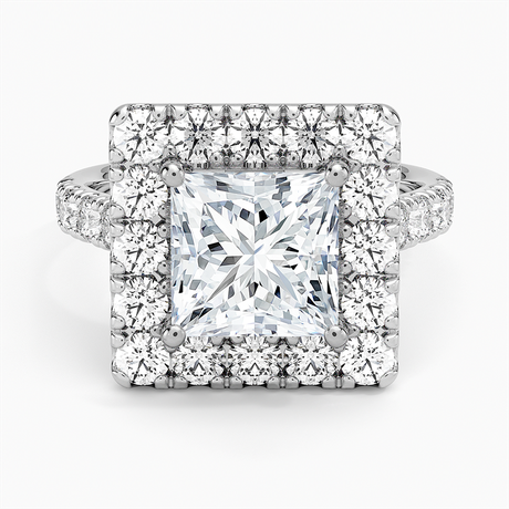 Adele Halo Diamond Ring
