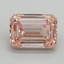 10.04 Ct. Fancy Intense Pink Emerald Lab Grown Diamond