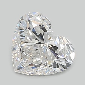 Heart diamond — real photo