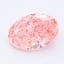 1.5 Ct. Fancy Vivid Pink Oval Lab Grown Diamond