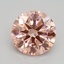 2.12 Ct. Fancy Intense Pink Round Lab Grown Diamond