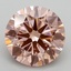 2.70 Ct. Fancy Intense Pink Round Lab Grown Diamond