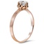 The Paden Ring, smalltop view on a hand