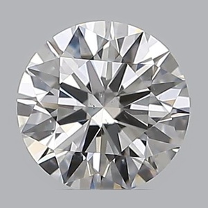 Round diamond — real photo