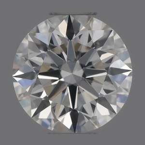 Round diamond — real photo