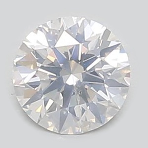 Round diamond — real photo