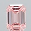 2.91 Ct. Fancy Intense Pink Emerald Lab Grown Diamond