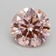2.36 Ct. Fancy Intense Pink Round Lab Grown Diamond