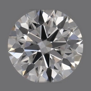 Round diamond — real photo