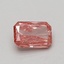 0.60 Ct. Fancy Vivid Pink Radiant Lab Grown Diamond