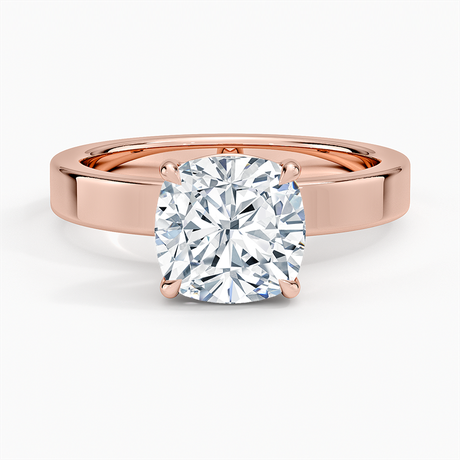 14K Rose Gold Peyton 3mm Solitaire Ring