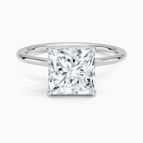 Love Knot Solitaire Ring