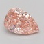 2.66 Ct. Fancy Vivid Pink Pear Lab Grown Diamond