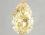 5.11 Ct. Fancy Vivid Yellow Pear Lab Grown Diamond
