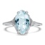 Edwardian Aquamarine Cocktail Ring