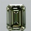 7.09 Ct. Fancy Vivid Green Emerald Lab Grown Diamond