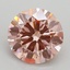 2.81 Ct. Fancy Intense Pink Round Lab Grown Diamond