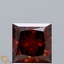 1.51 Ct. Fancy Deep Orange Princess Lab Grown Diamond