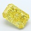 3.73 Ct. Fancy Vivid  Yellow Radiant Lab Grown Diamond