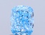 1.09 Ct. Fancy Vivid Blue Cushion Lab Grown Diamond